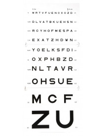 Lámina visual Monoyer 