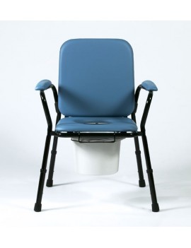 Sillón inodoro tapizado