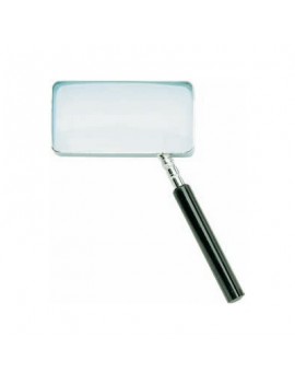 Lupa con mango rectangular