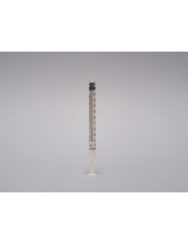 Jeringa de 1ml insulina sin aguja