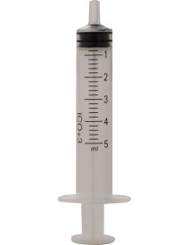 Jeringa de 5ml sin aguja 