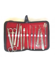 Estuche de disección 9 piezas