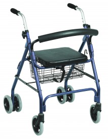 Andador Aluminio Azul