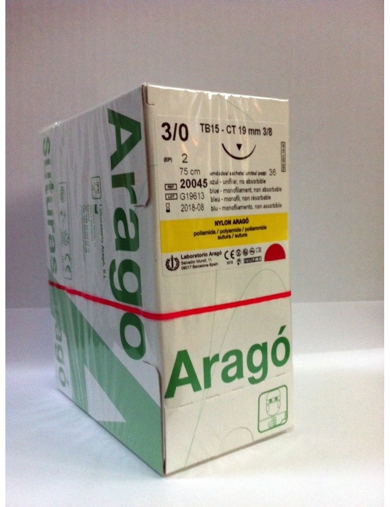 Suturas Nylon Monofilamento