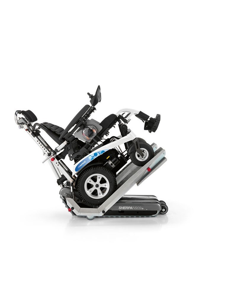 Sube escaleras con rampa