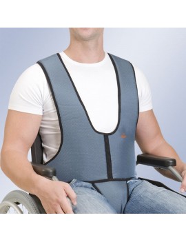 Chaleco Sujeción Perineal para Silla de Ruedas