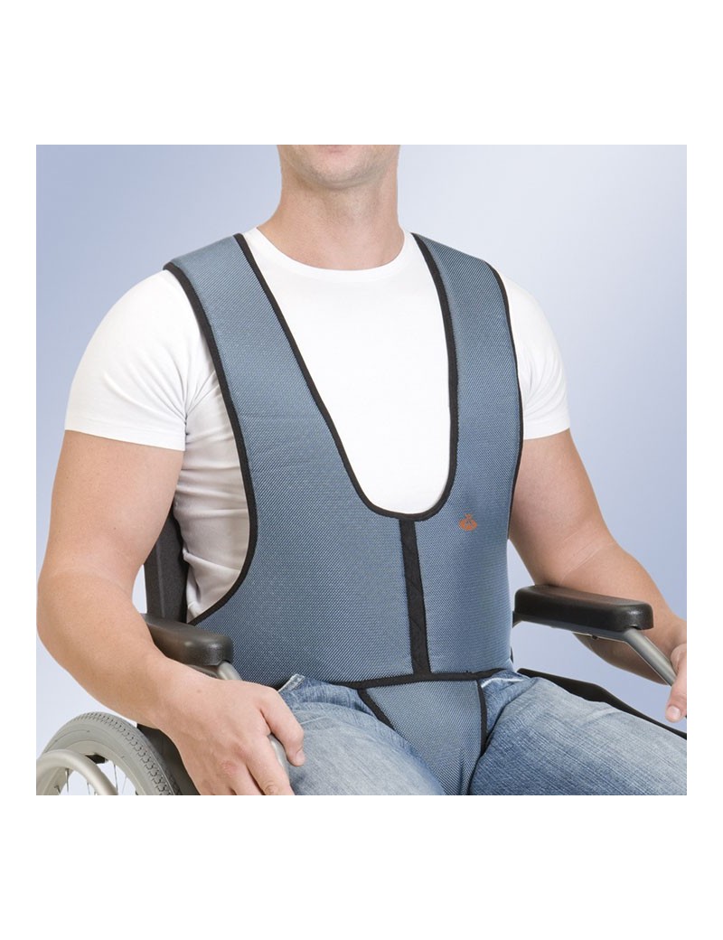 Chaleco Sujeción Perineal para Silla de Ruedas