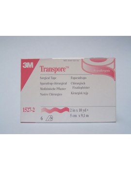 Esparadrapo Transpore 2´5cm