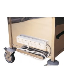 Carro enchufes accesorios