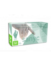 Guantes Látex sin Polvo -...