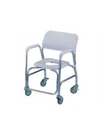 SILLA RUEDAS DUCHA Y WC