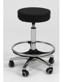 Taburete con reposapies a gas