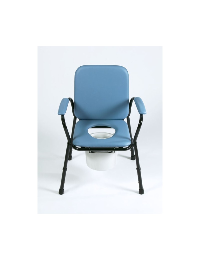 Sillón inodoro tapizado