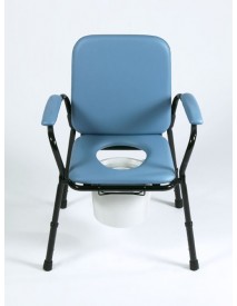 Sillón inodoro tapizado