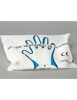 GUANTES DE PLÁSTICO