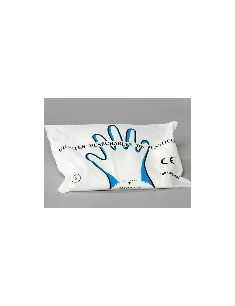 GUANTES DE PLÁSTICO